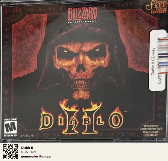 Diablo II Computer, NTSC box front