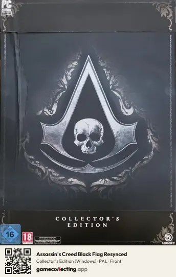 Assassin's Creed Black Flag Resynced Computer, PAL box front