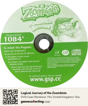 Logical Journey of the Zoombinis Computer, PAL disc