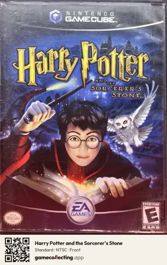 Harry Potter and the Sorcerer's Stone Nintendo GameCube, NTSC box front