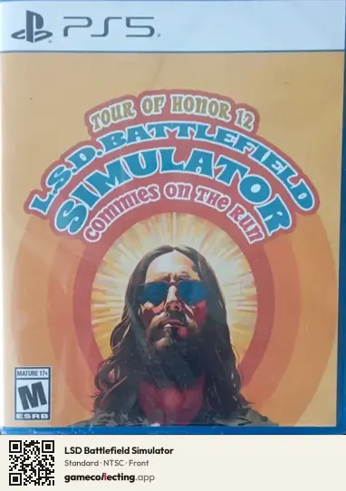 LSD Battlefield Simulator PlayStation 5, NTSC box front