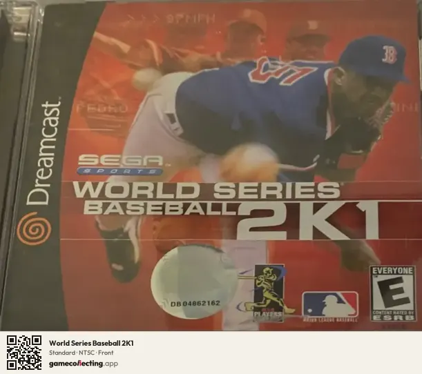 World Series Baseball 2K1 Sega Dreamcast, NTSC box front