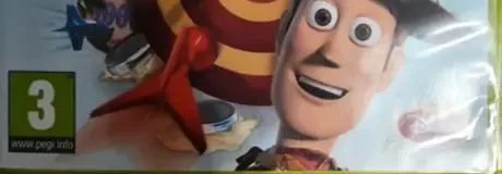 Toy Story Mania!, the PEGI square on its front