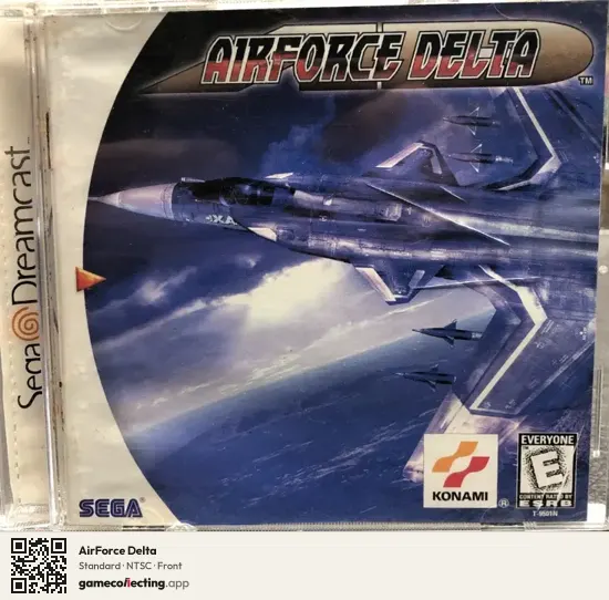 AirForce Delta Sega Dreamcast, NTSC box front