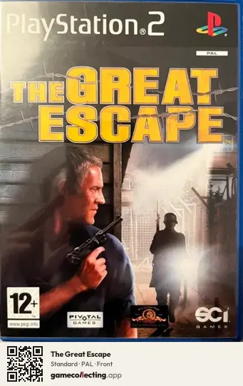 The Great Escape PlayStation 2, PAL box front