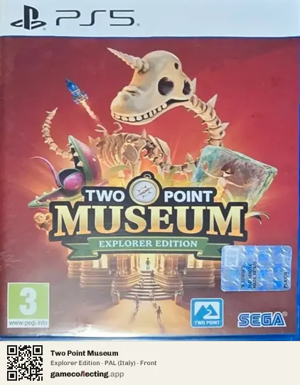 Two Point Museum PlayStation 5, Italy box front