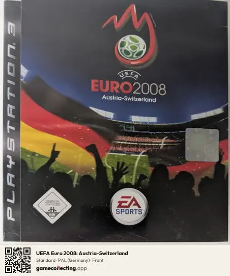 UEFA Euro 2008: Austria-Switzerland PlayStation 3, Germany box front