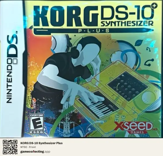 KORG DS-10 Synthesizer Plus Nintendo DS, NTSC box front