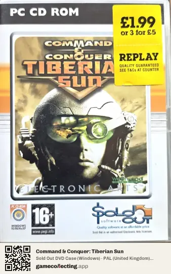 Command & Conquer: Tiberian Sun Computer, United Kingdom box front
