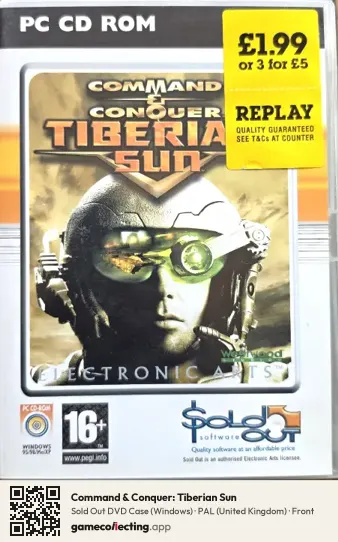 Command & Conquer: Tiberian Sun Computer, United Kingdom box front