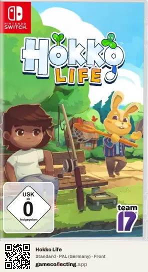 Hokko Life Nintendo Switch, Germany box front