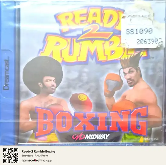 Ready 2 Rumble Boxing Sega Dreamcast, PAL box front