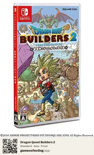 Dragon Quest Builders 2 Nintendo Switch, Asia box front