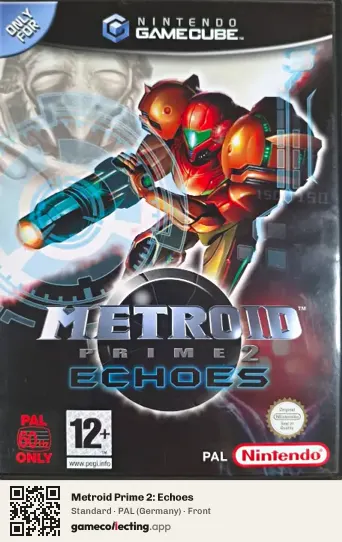 Metroid Prime 2: Echoes Nintendo GameCube, Germany box front