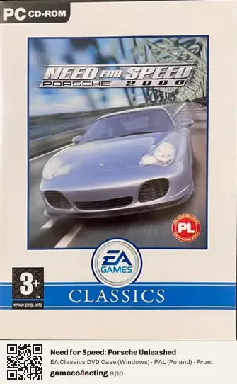 Need for Speed: Porsche Unleashed Computer, Poland box front