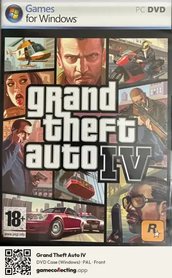 Grand Theft Auto IV Computer, PAL box front