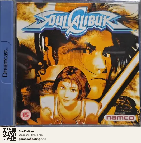 SoulCalibur Sega Dreamcast, PAL box front