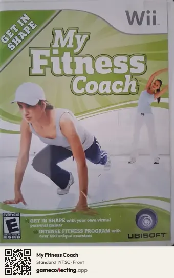 My Fitness Coach Nintendo Wii, NTSC box front