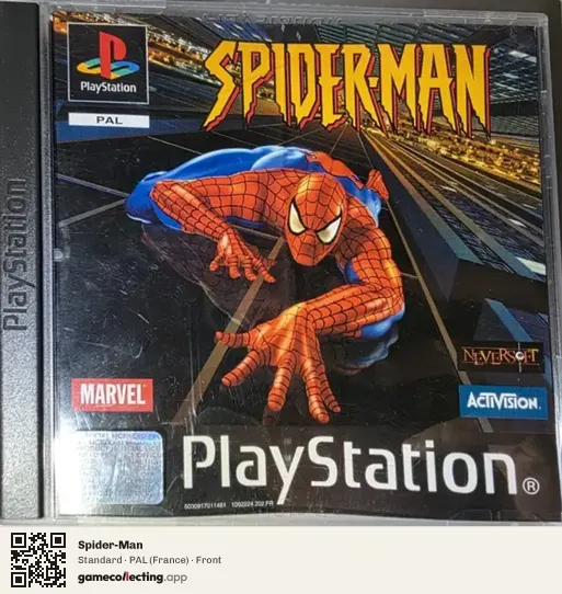 Spider-Man PlayStation, France box front