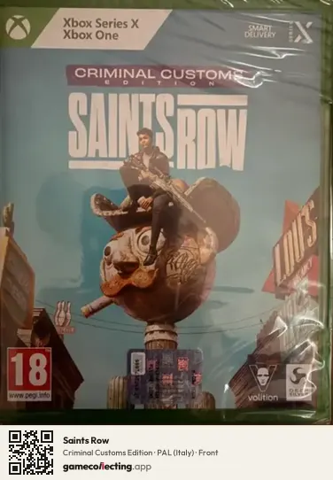Saints Row Xbox Series X, Italy box front