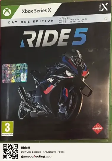 Ride 5 Xbox Series X, Italy box front
