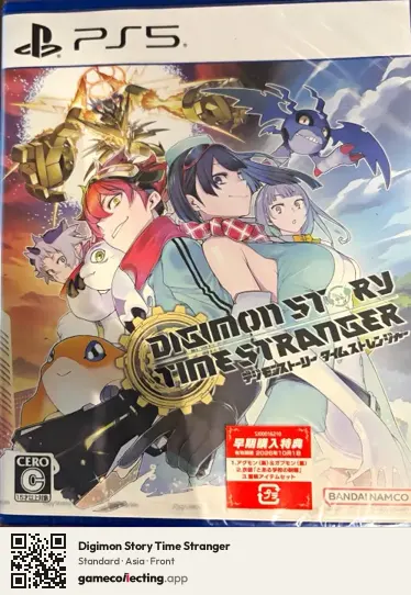 Digimon Story Time Stranger PlayStation 5, Asia box front