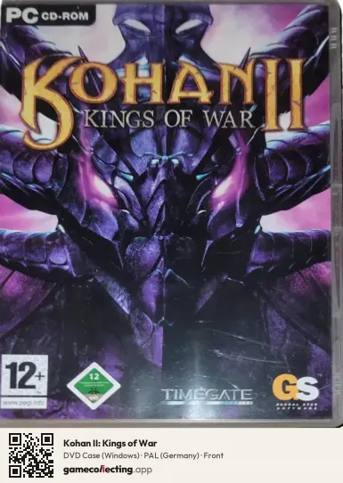 Kohan II: Kings of War Computer, Germany box front