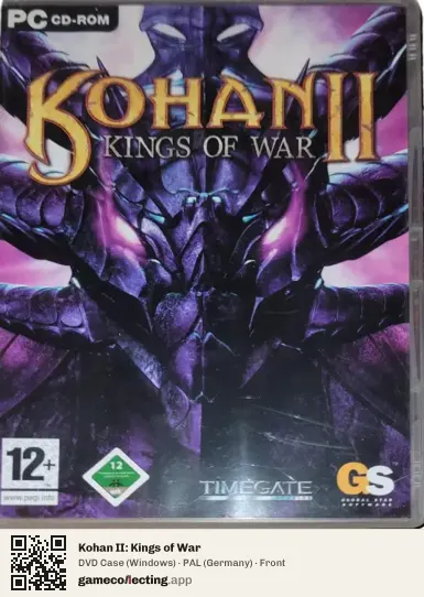 Kohan II: Kings of War Computer, Germany box front