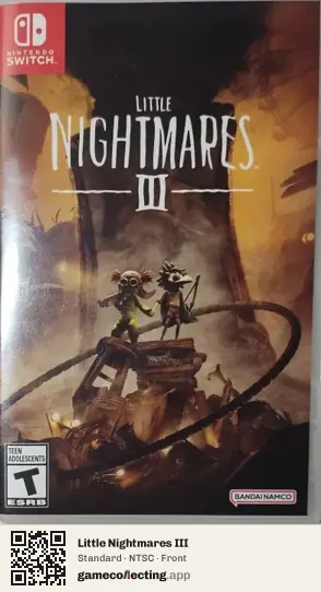 Little Nightmares III Nintendo Switch, NTSC box front