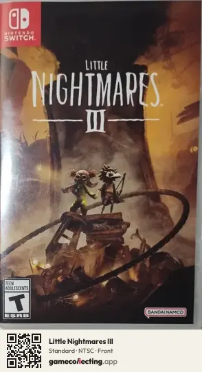 Little Nightmares III Nintendo Switch, NTSC box front