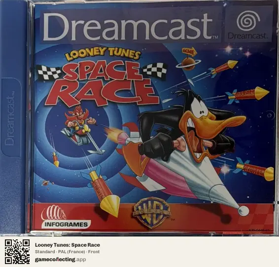 Looney Tunes: Space Race Sega Dreamcast, France box front