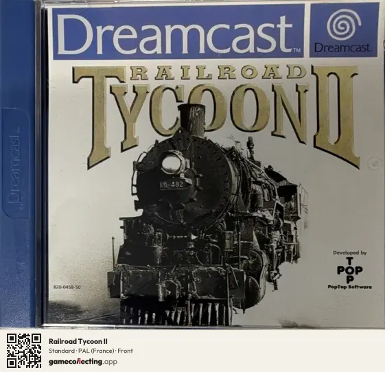 Railroad Tycoon II Sega Dreamcast, France box front