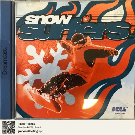 Rippin' Riders Sega Dreamcast, PAL box front