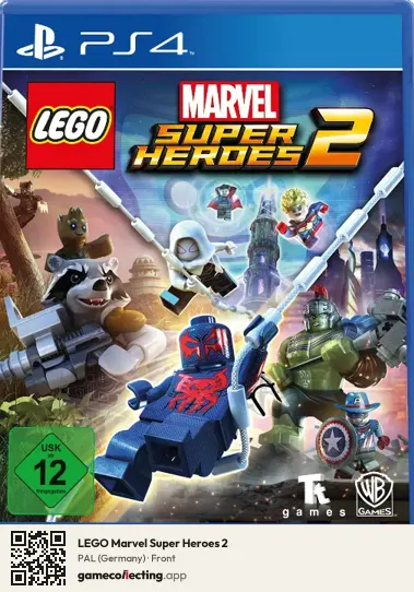 LEGO Marvel Super Heroes 2 PlayStation 4, Germany box front