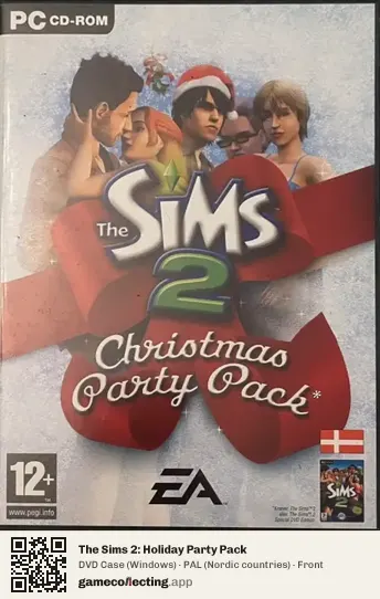 The Sims 2: Holiday Party Pack Computer, Nordic countries box front
