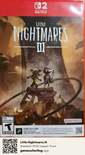 Little Nightmares III Nintendo Switch 2, Japan box front