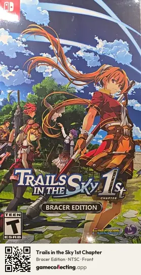 Trails in the Sky 1st Chapter Nintendo Switch, NTSC box front