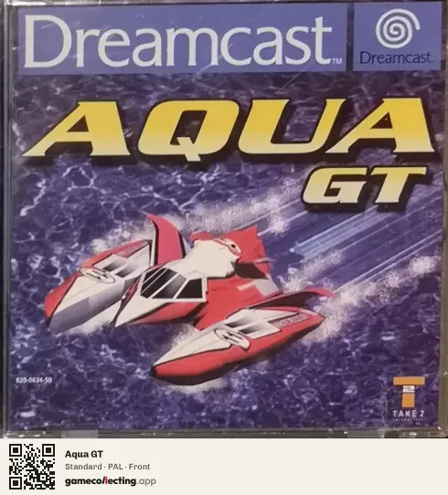 Aqua GT Sega Dreamcast, PAL box front