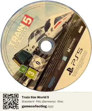 Train Sim World 5 PlayStation 5, PAL disc