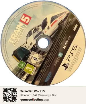Train Sim World 5 PlayStation 5, PAL disc