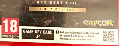 Resident Evil Village, the USK square on its front