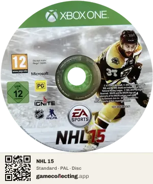 NHL 15 Xbox One, PAL disc