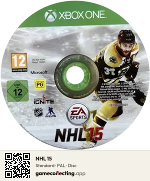 NHL 15 Xbox One, PAL disc