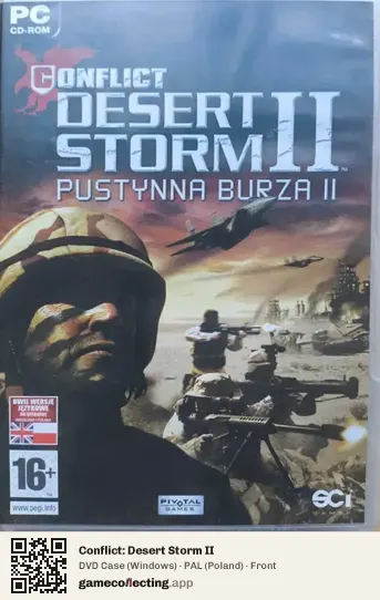 Conflict: Desert Storm II Computer, Poland box front