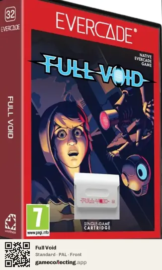 Full Void Evercade, PAL box front