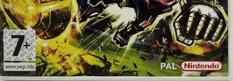 Mario Strikers Charged, the PEGI square on its front