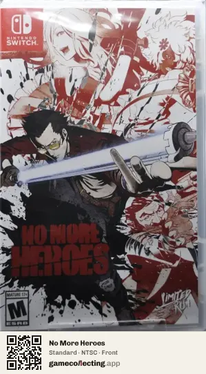 No More Heroes Nintendo Switch, NTSC box front