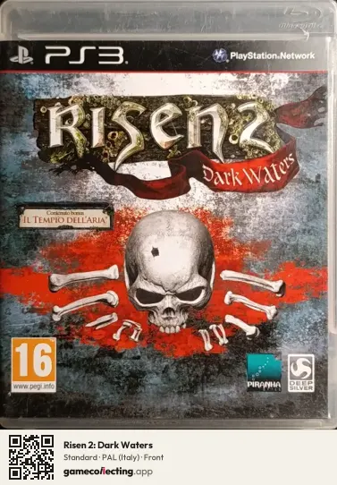 Risen 2: Dark Waters PlayStation 3, Italy box front