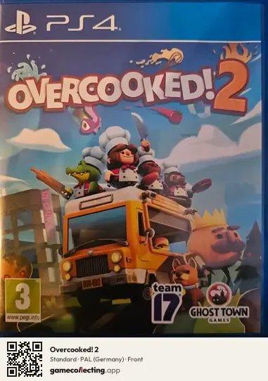 Overcooked! 2 PlayStation 4, Germany box front