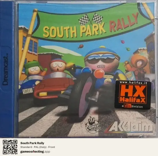 South Park Rally Sega Dreamcast, Italy box front